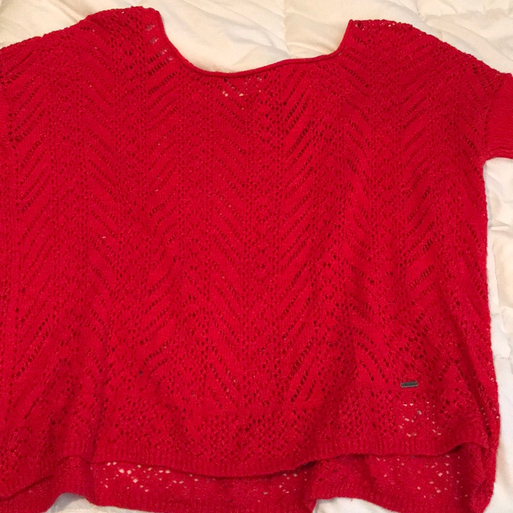 Red sweater